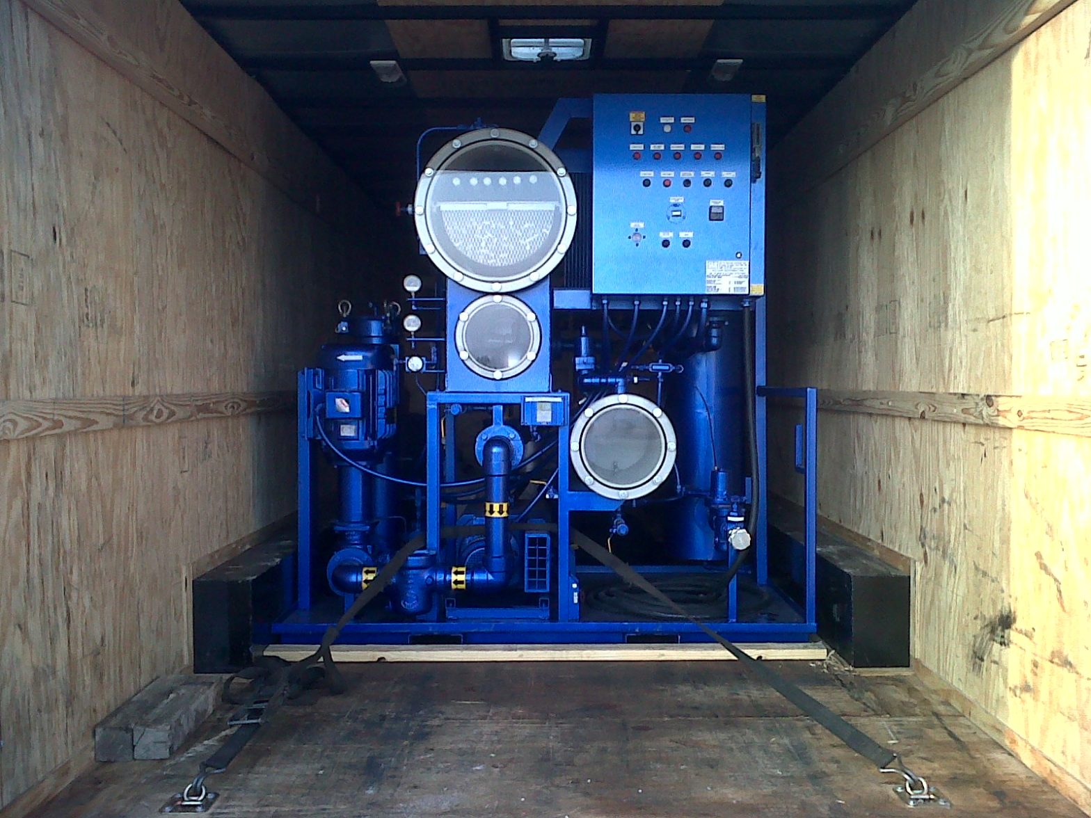 water and gas removal Mobile Reclamation Units